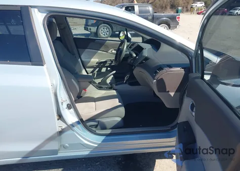 2012 Honda Civic Natural Gas from USA, damaged, VIN 19XFB5F52CE001716